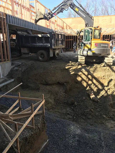 Excavators In The Berkshires, Excavation Contractors In The Berkshires, Trenching
