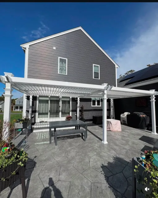 Masonry and landscaping work completed for a Cape Cod property by Moriah Masonry & Landscaping