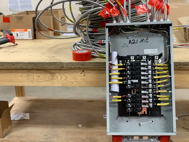 Christopher Mcgarry Electrician work photo