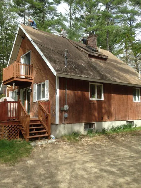 work photo from justroofingmaine.com