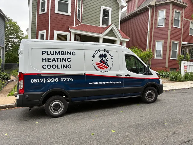 Minuteman Plumbing, Heating & Cooling work photo