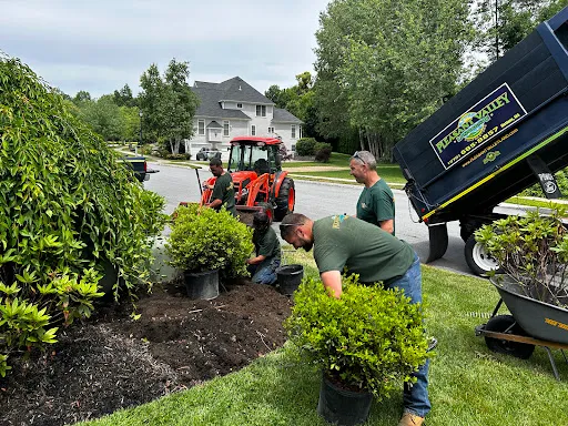 Pleasant Valley Landscape work photo