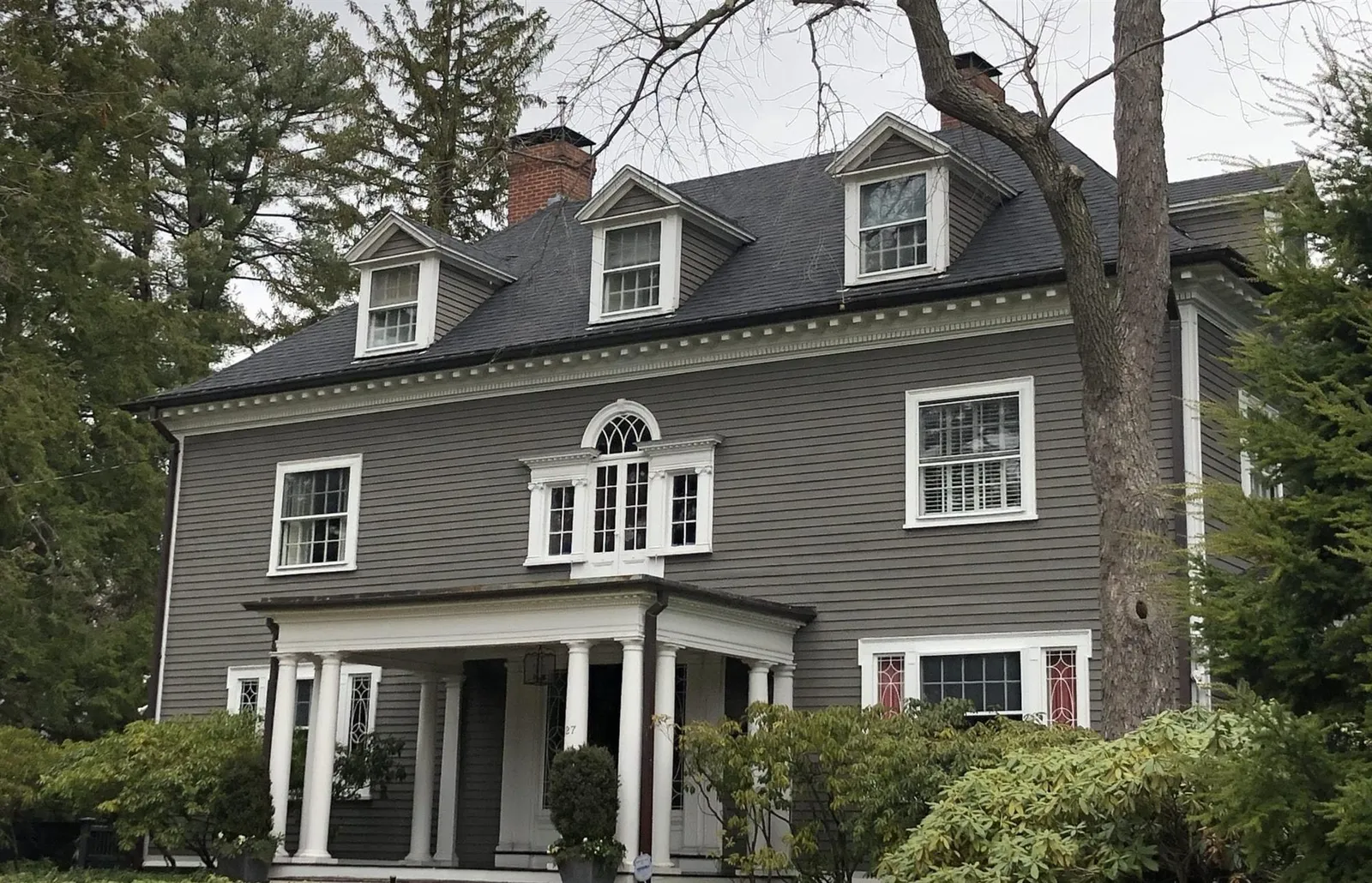 Completed roofing project on a Greater Boston home