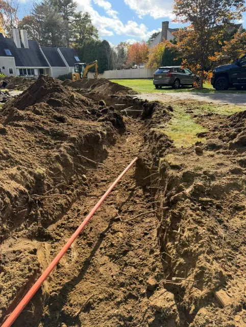 Legacy Excavation is an excavation contractor that provides utility trenching and tie-ins in Plymouth, MA