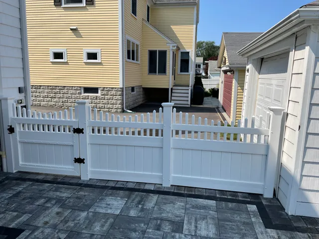 ML Fence Company work photo