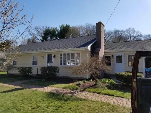 After a completed roofer project in the  area