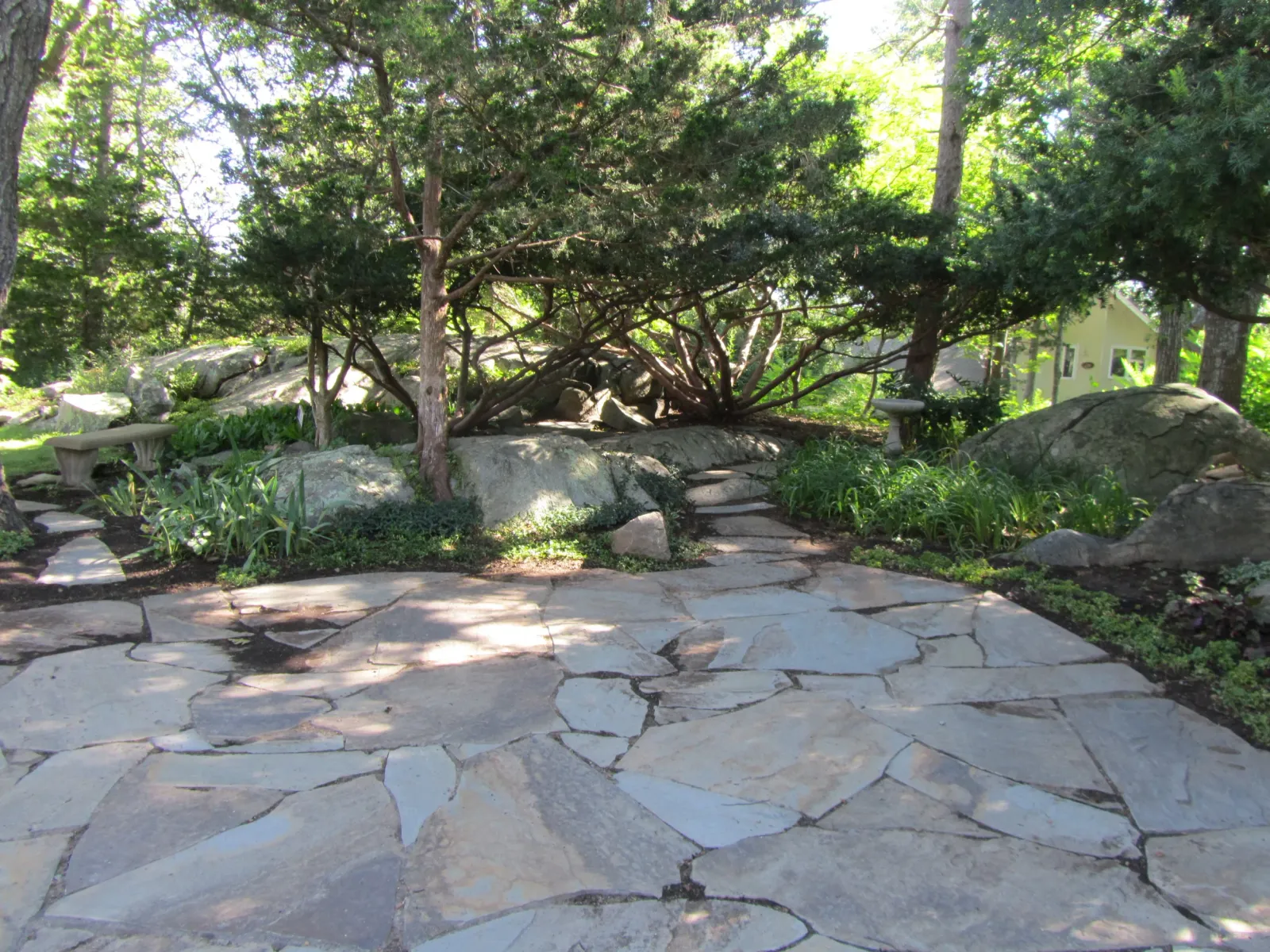Patio installation. Scituate, MA