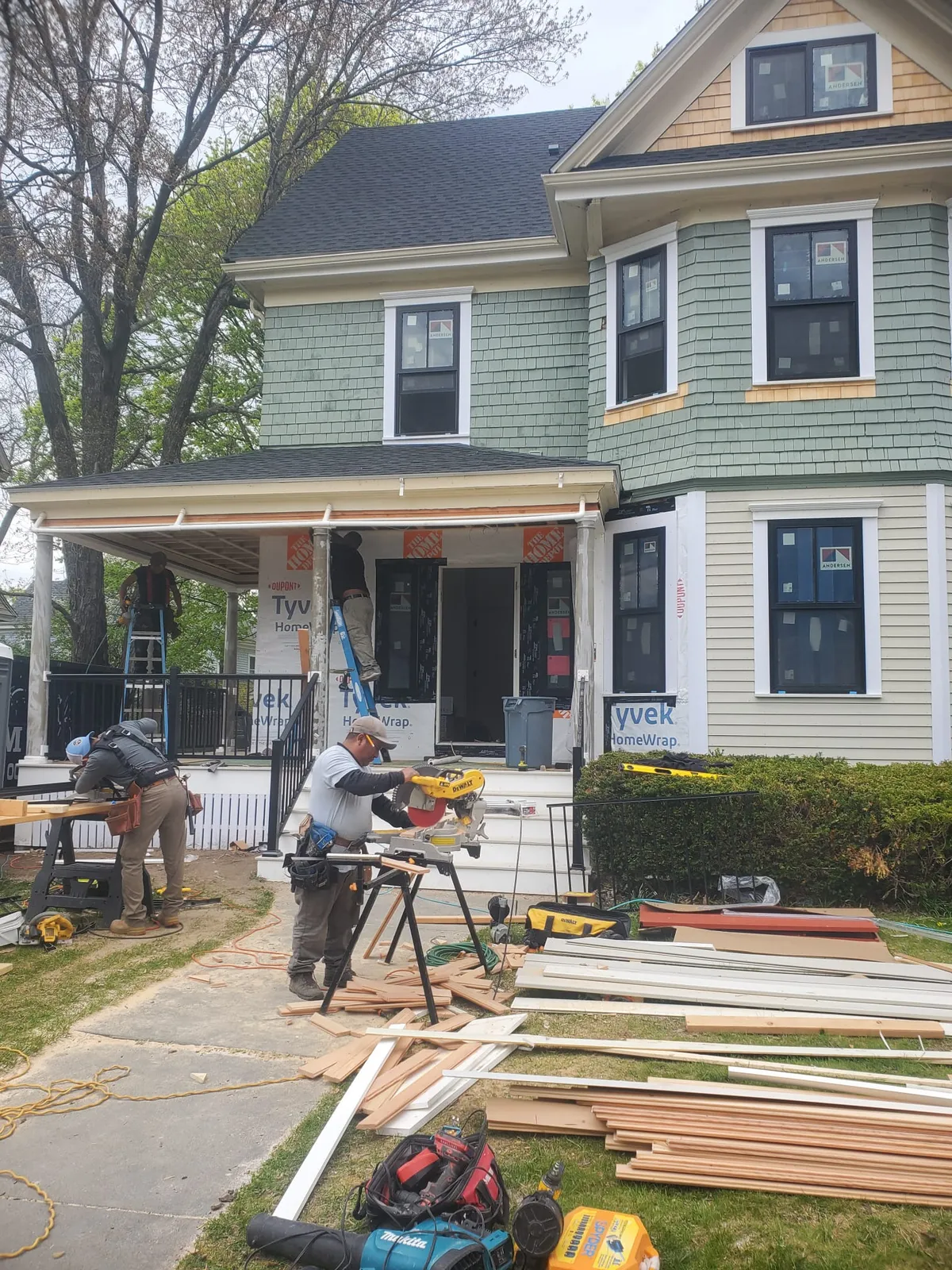work photo from bkpaintingandcarpentryinc.com