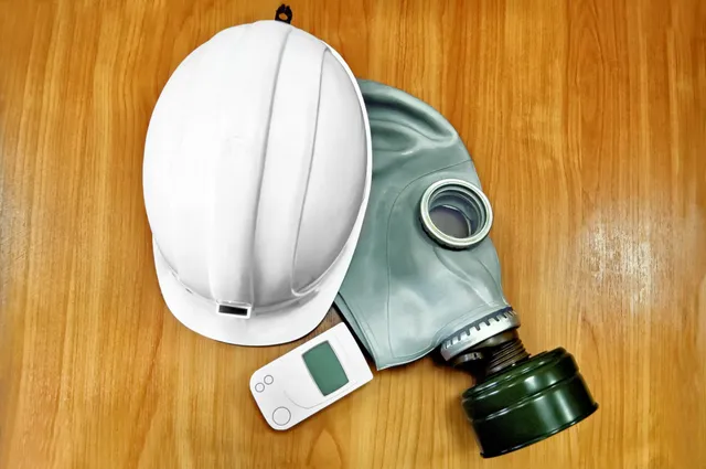 asbestos safety mask hat