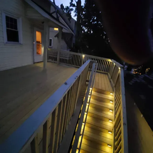Custom Deck — North Brookfield, MA — Christian Carpenters