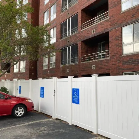 Vinyl Fence | Vinyl Fence Installation | Noise Reduction Fence | Noise Reduction Fencing | Noise Reduction Fence Company | Vinyl Fence Contractor | Privacy Fence Installation | Perimeter Fencing | Commercial Fence Company | Commercial Fence Contractor | Commercial Fencing | Local Commercial Fence Company | JMC Fence Company