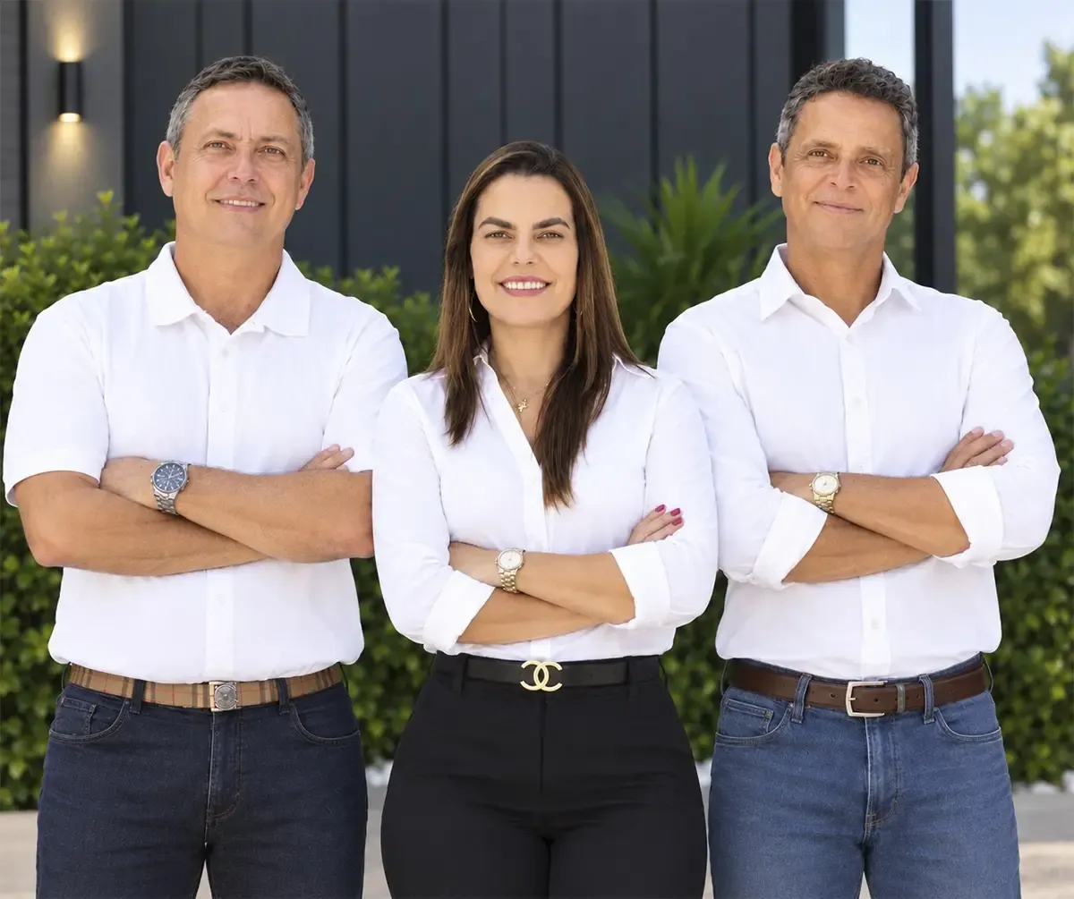 Home Exterior Experts leadership team standing together