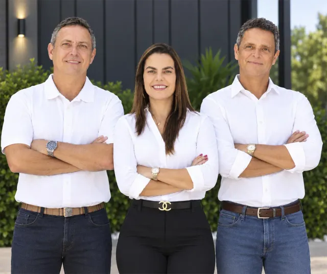 Home Exterior Experts leadership team standing together