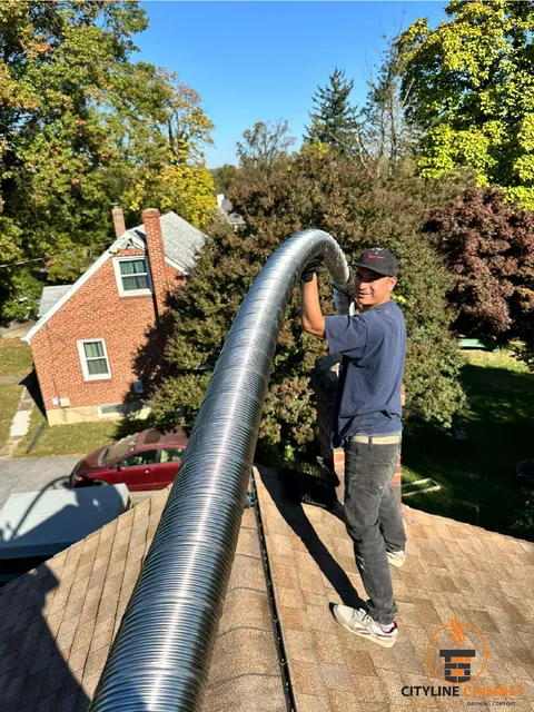 CityLine Chimney work photo