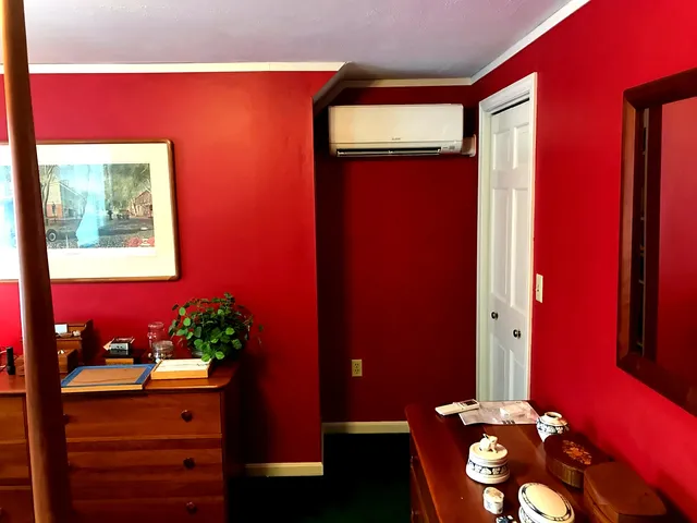 Bedroom Mitsubishi Ductless Unit