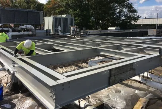 Kaloutas contractors working on steel