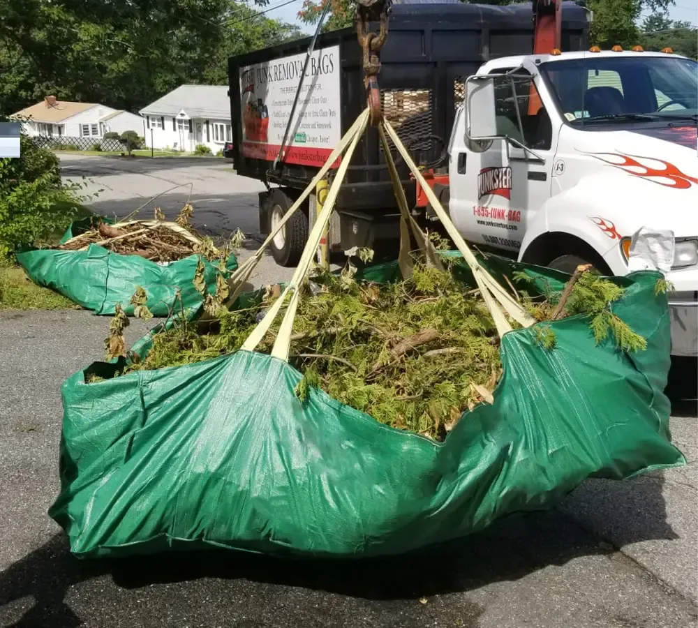 green bag pickup Massachusetts