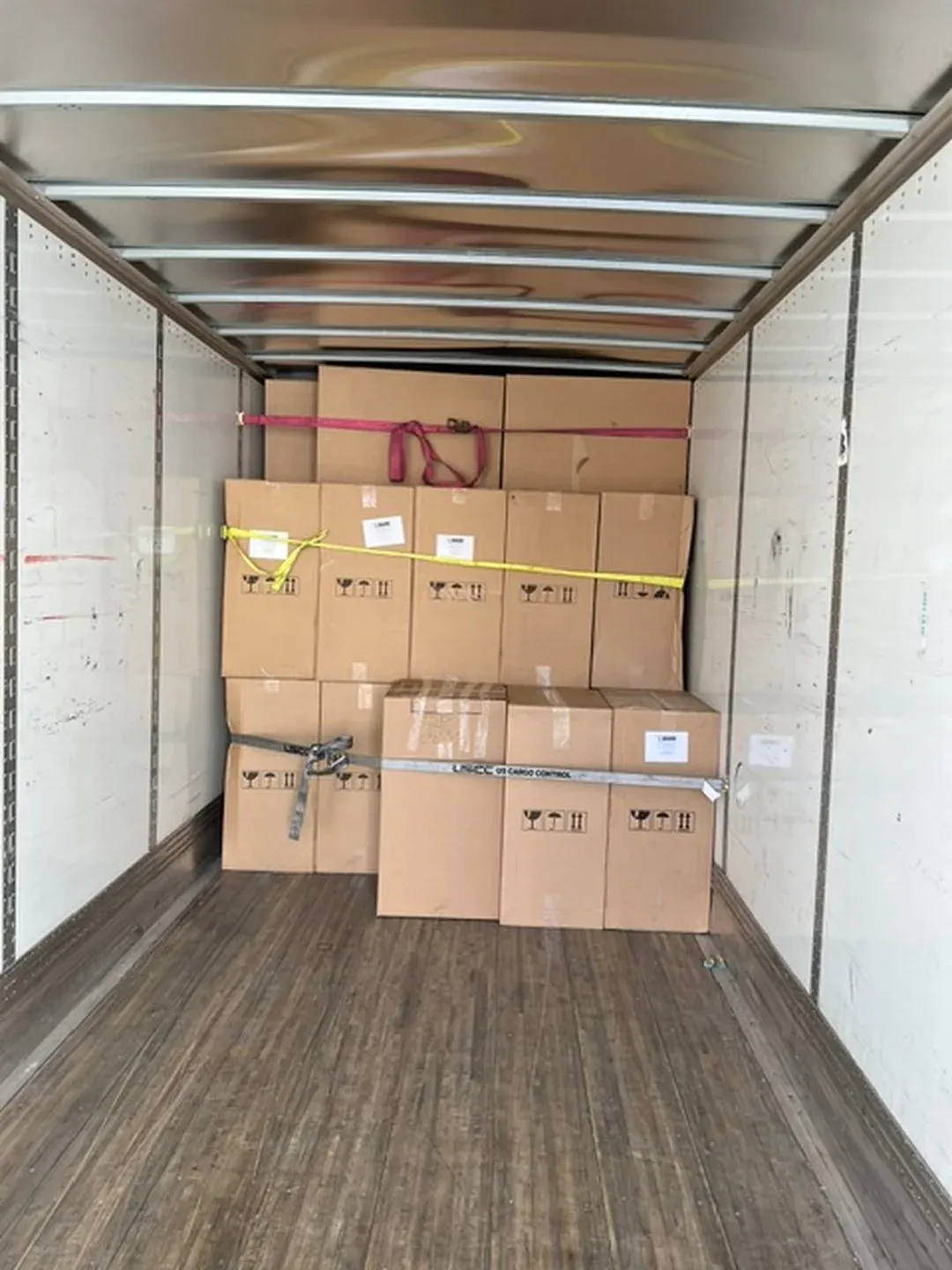 Depenable Moving storage services, boxes in storage unit