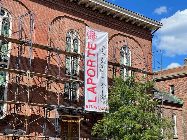work photo from laportemasonry.com