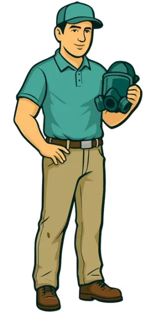 CT Mold Remediation specialists mascot