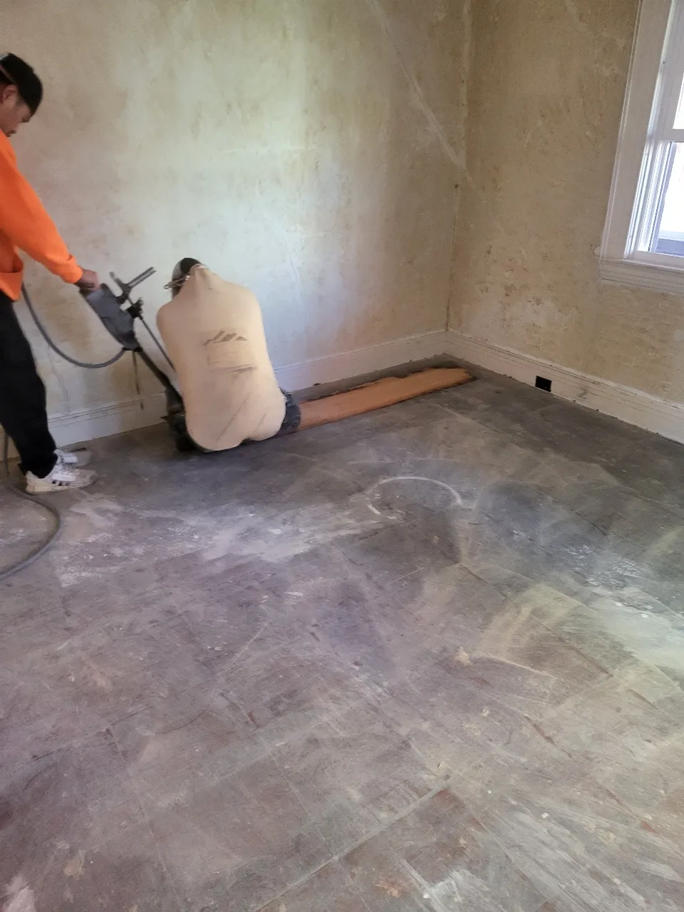 Restored floor