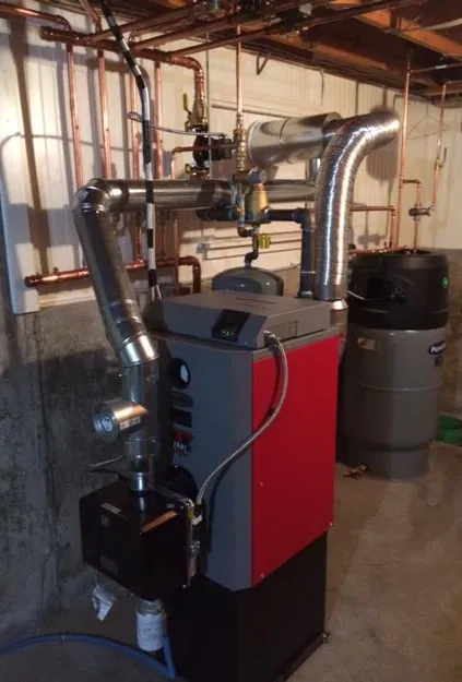 Aaron Hamilton Heating Inc work photo