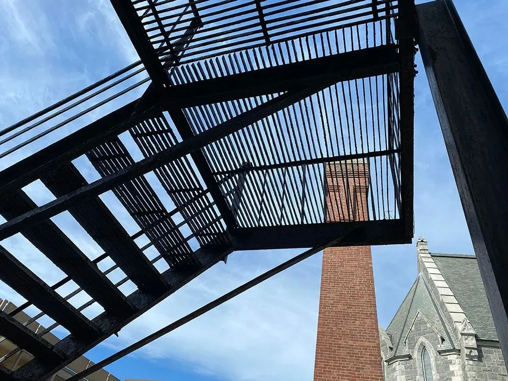 Iron stair