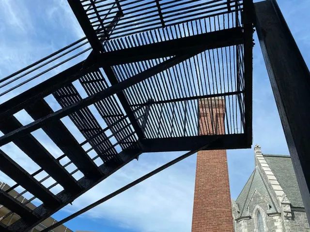 Iron stair