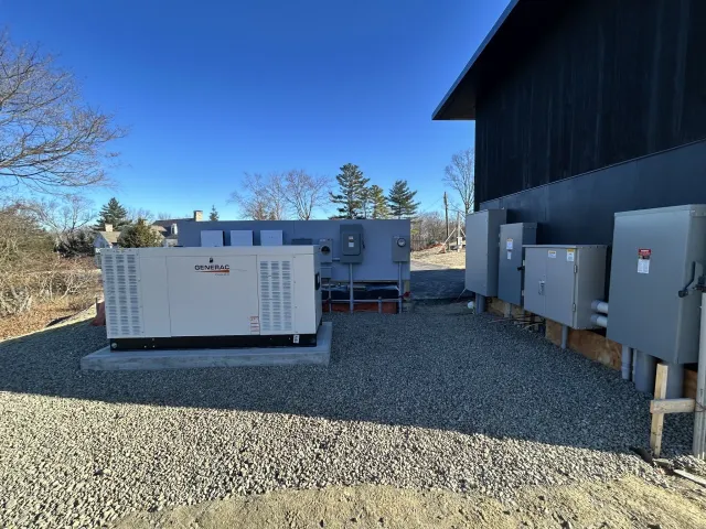 Large electrical service & generator