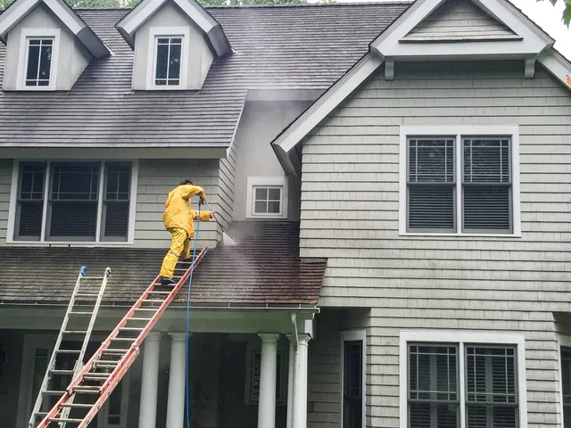 Roof Preservative Application