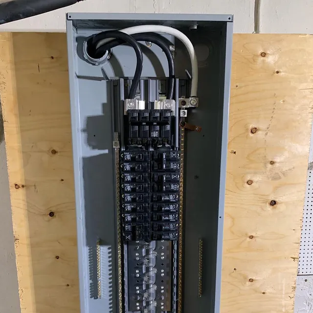 Longwood Certfied Electricians researched project photo