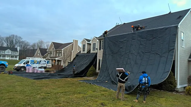 work photo from number1roofingct.com