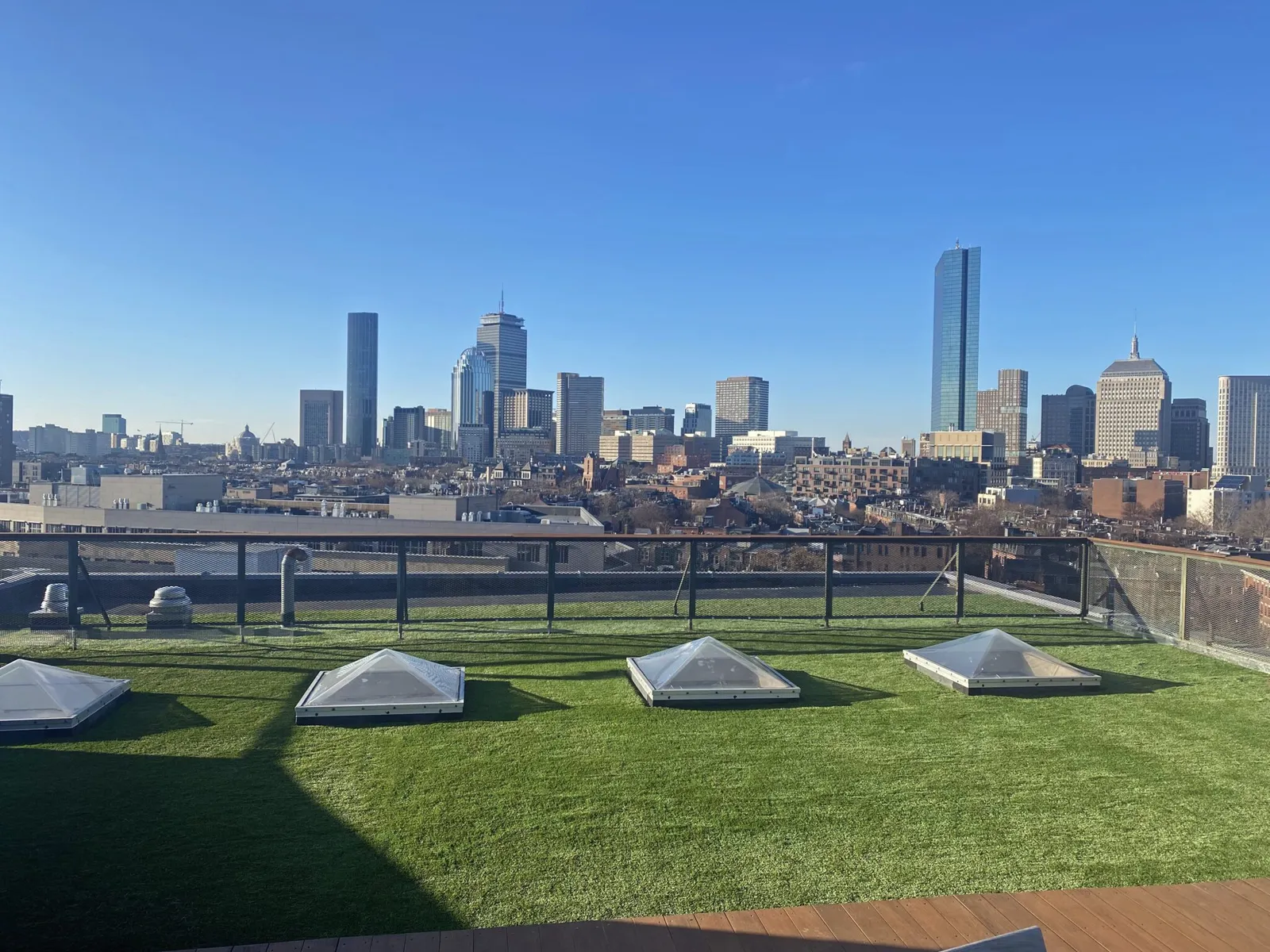 boston roof top artificial grass