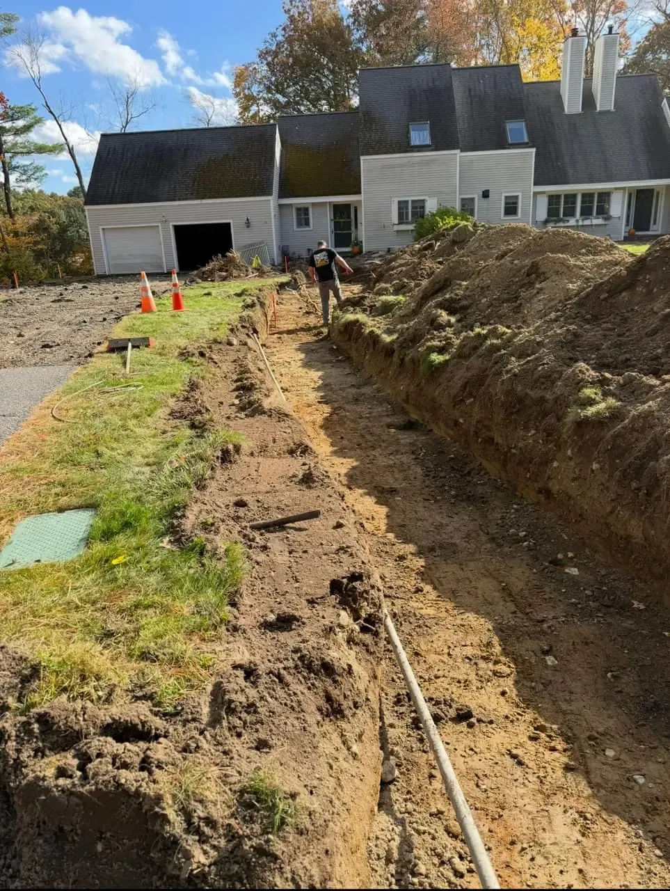 Legacy Excavation is an excavation contractor that provides utility trenching for water, sewer, and electric
