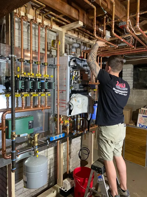 Zeolla Plumbing and heating work photo