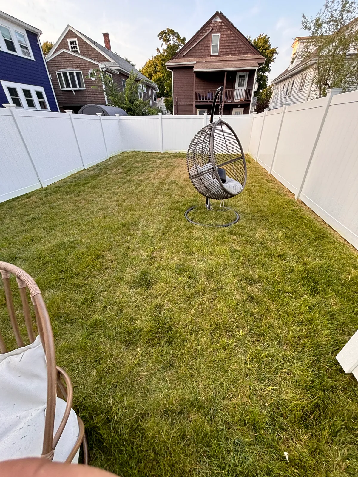 After professional mulching and bed edging in Lexington MA