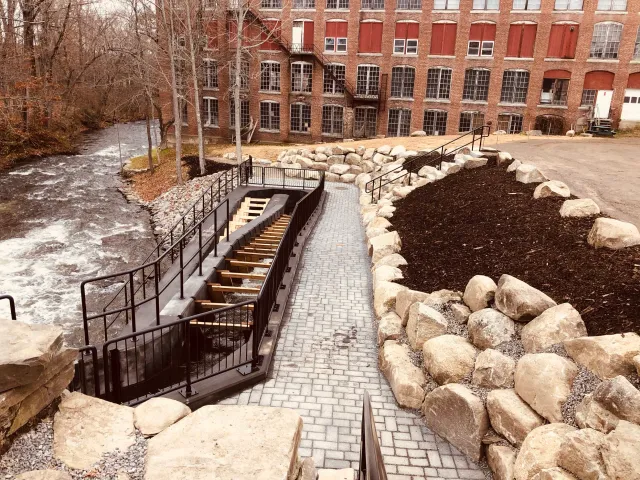 Municipal Projects:  Fish Ladder, Vassalboro, Maine