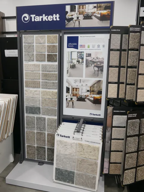 Flooring showroom