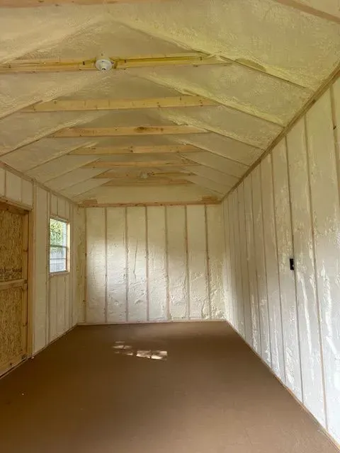 work photo from sprayfoamofcapecod.com