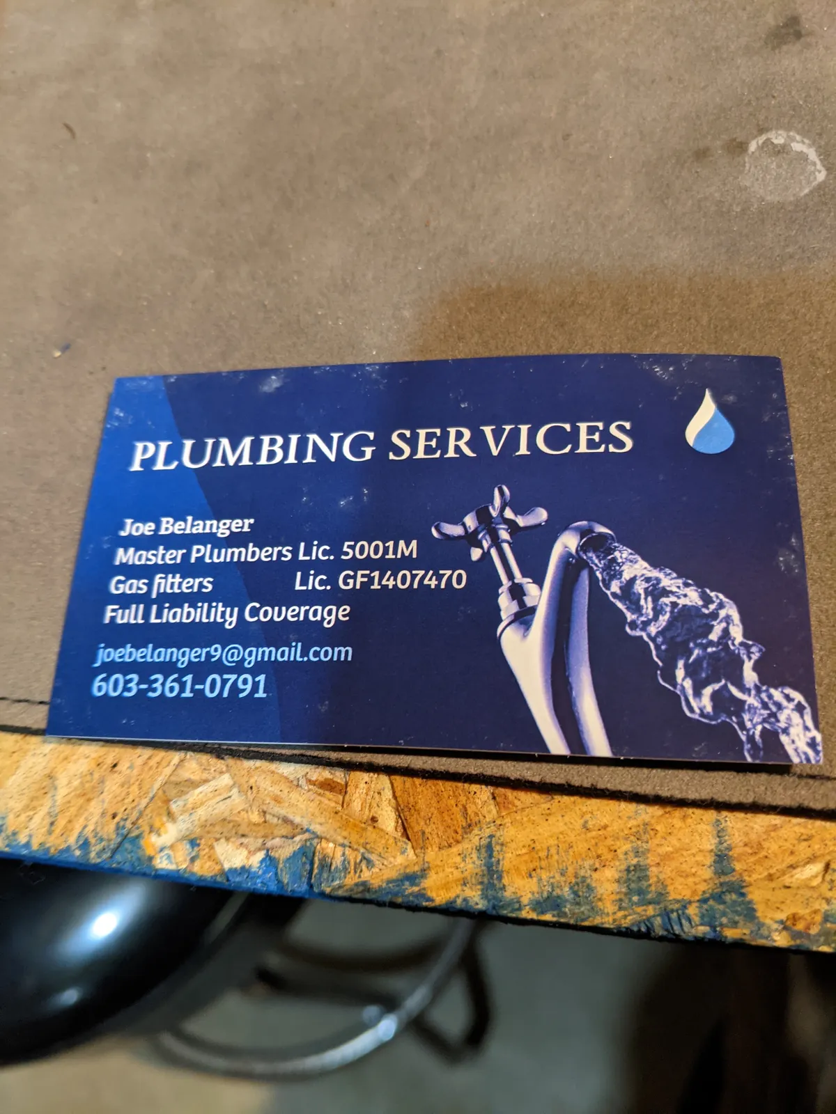 work photo from Google listing