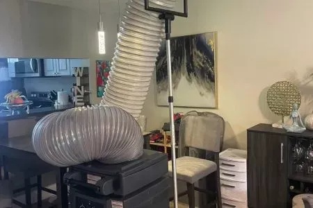 Champions Air Duct Cleaning & Dryer Vent CLeaning Service Unionville, CT work photo