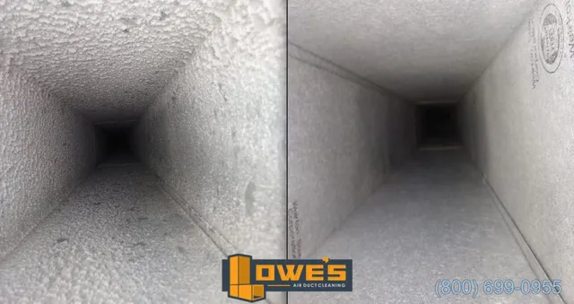 Professional Air Duct Dust Removal