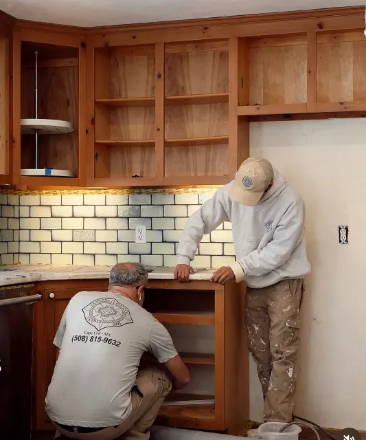 Interior painting in Hyannis by Compass Painting