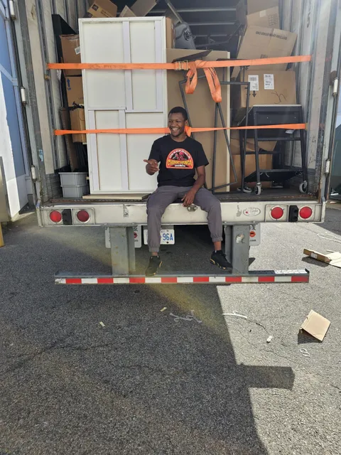 Bellah Moving Services owner - John - during a commercial move