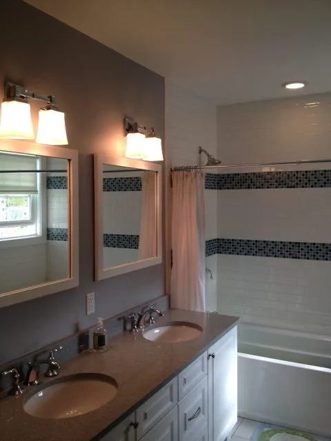 Bathroom lighting project