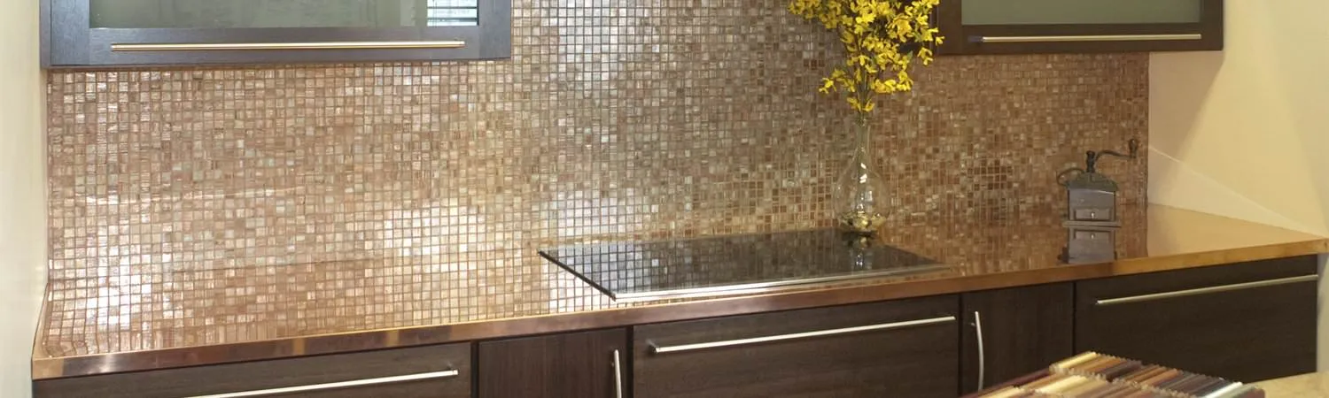 Copper counter tops for kitchens