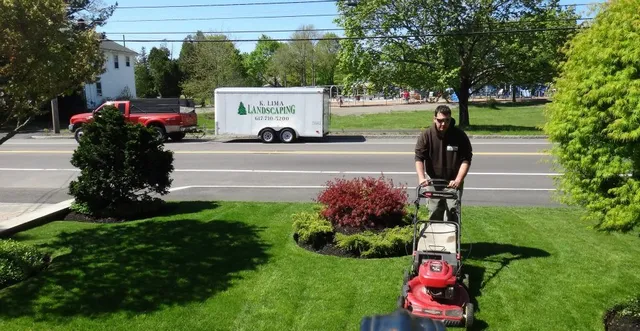 K. Lima landscaping & Cleaning, Spring Clean Up, Lawn Mowing, Mulching work photo