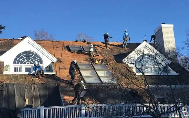 Roof installation by Preserve Services
