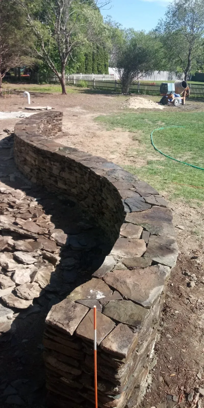 work photo from rocklandlandscapingmasonry.com