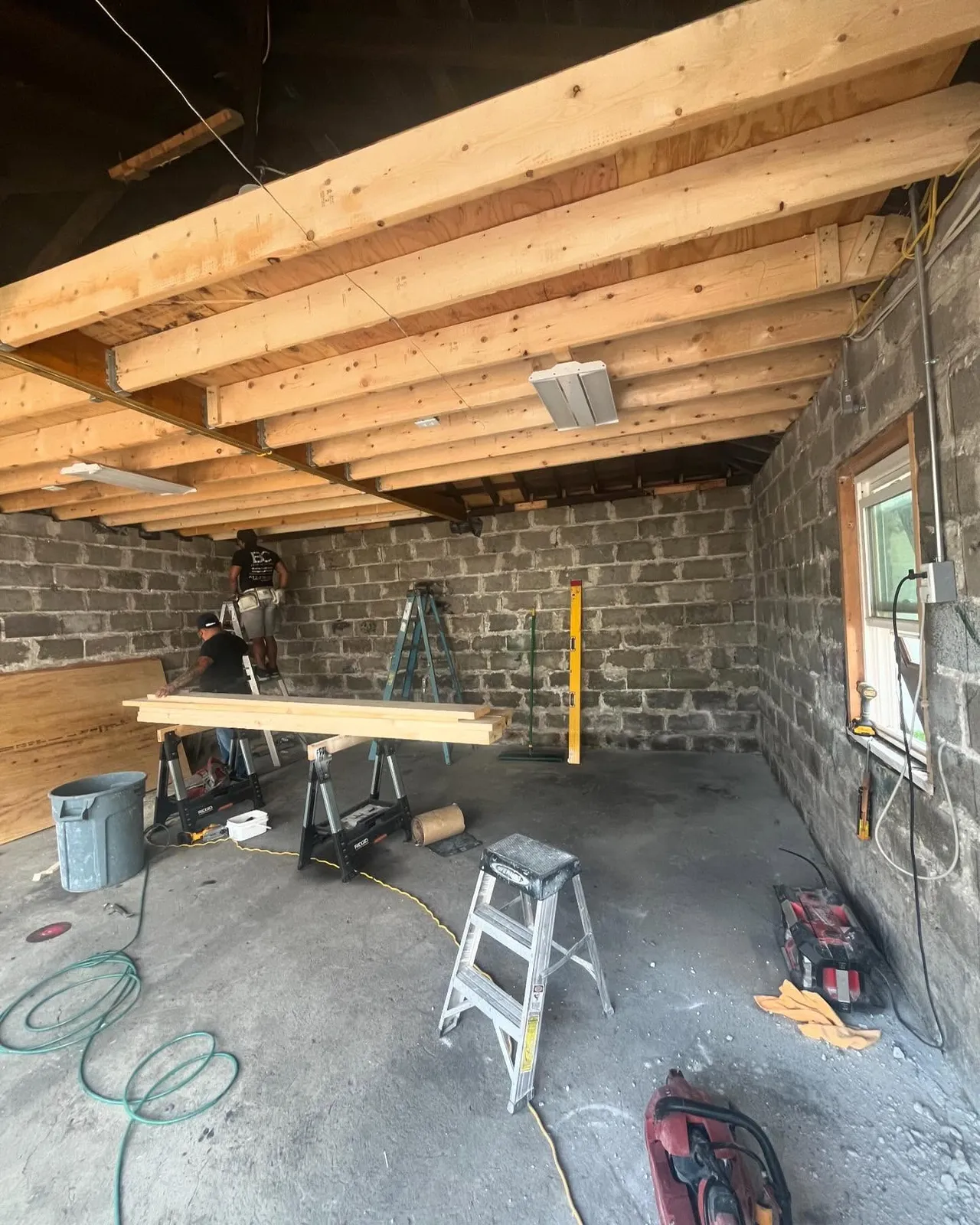 Garage Transformation in Winthrop MA